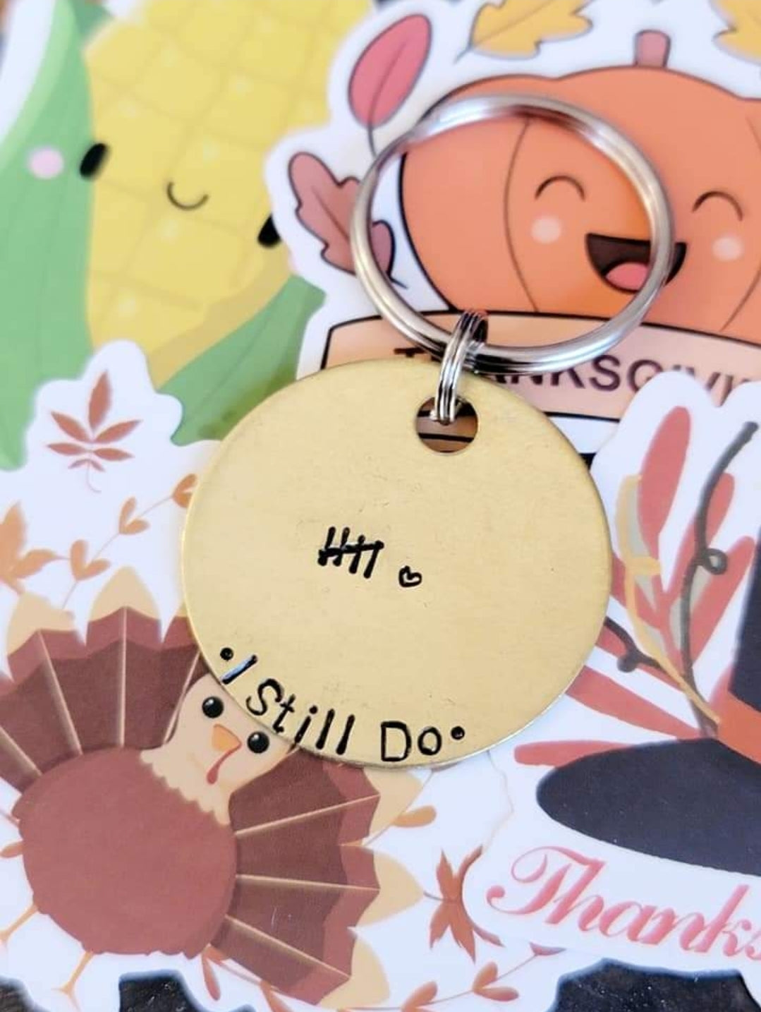 Single Tag Keyring