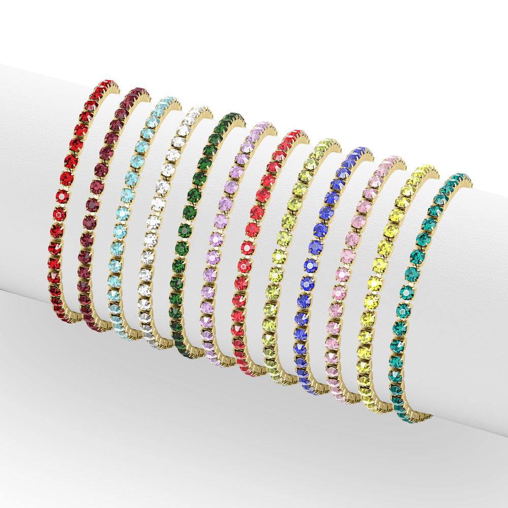 NEW! Birthstone Tennis Bracelet