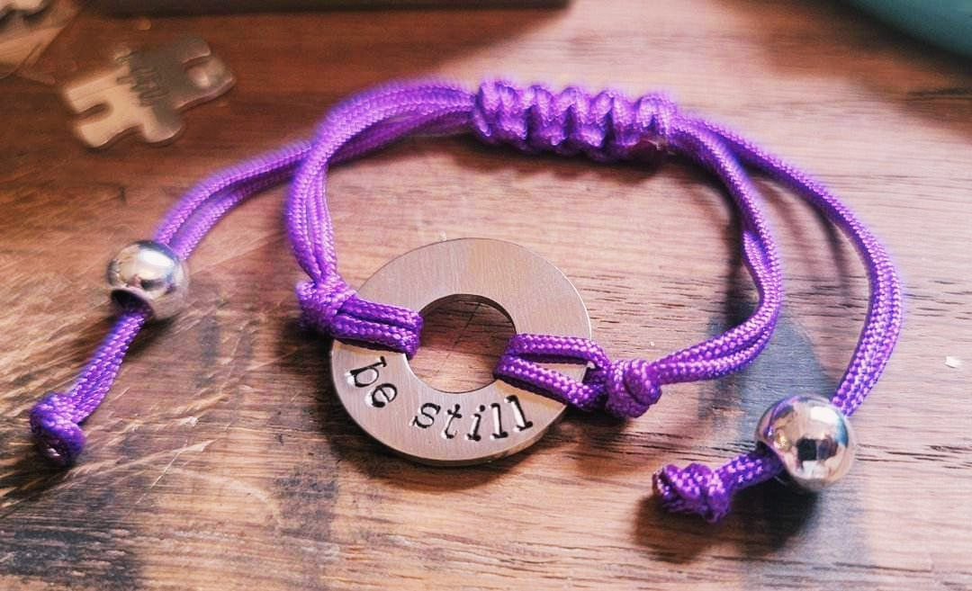 Washer Bracelet with Cinch Clasp