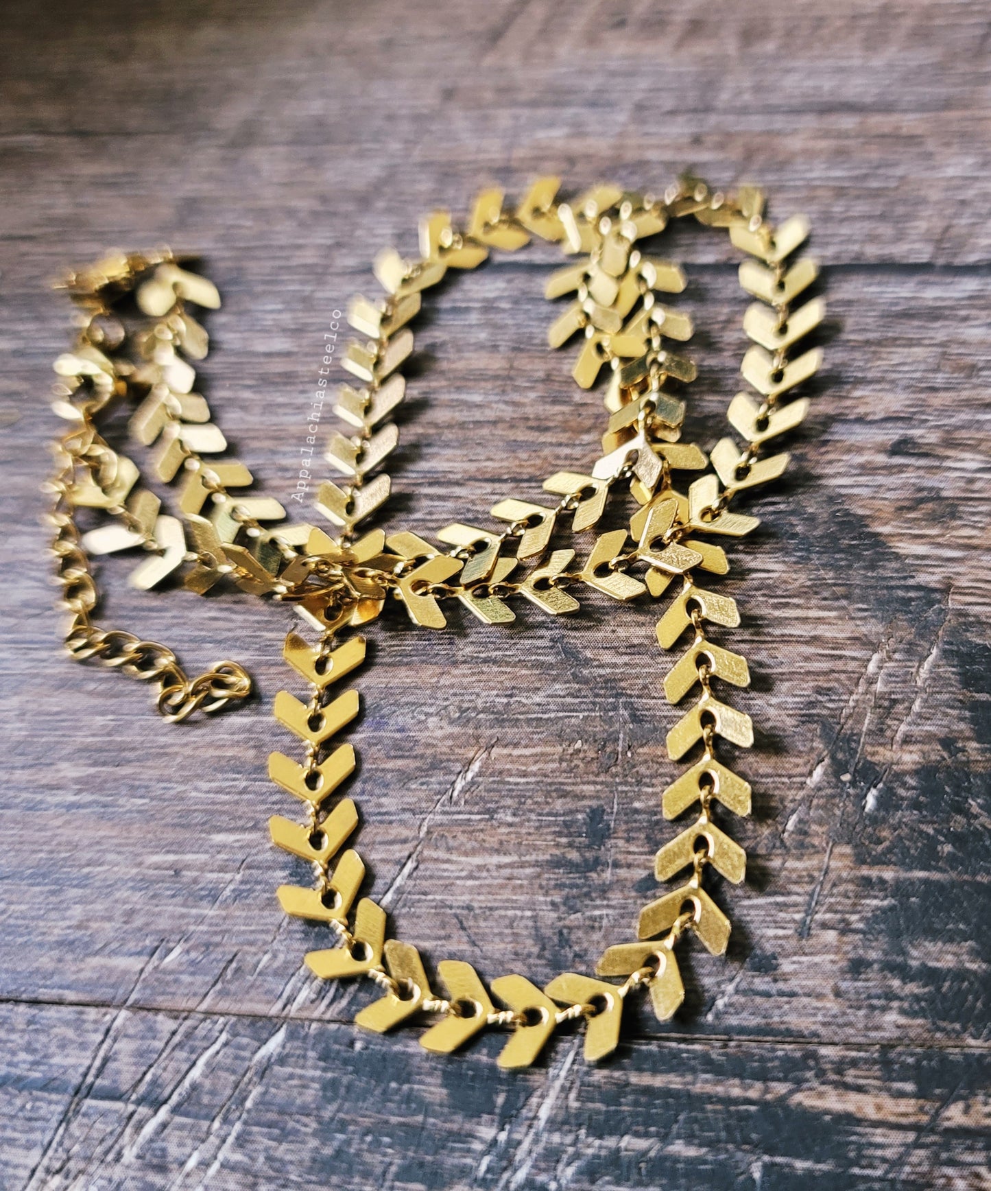 NEW! Chevron Chain Necklace