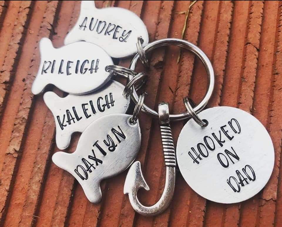 "Hooked On" Keyring