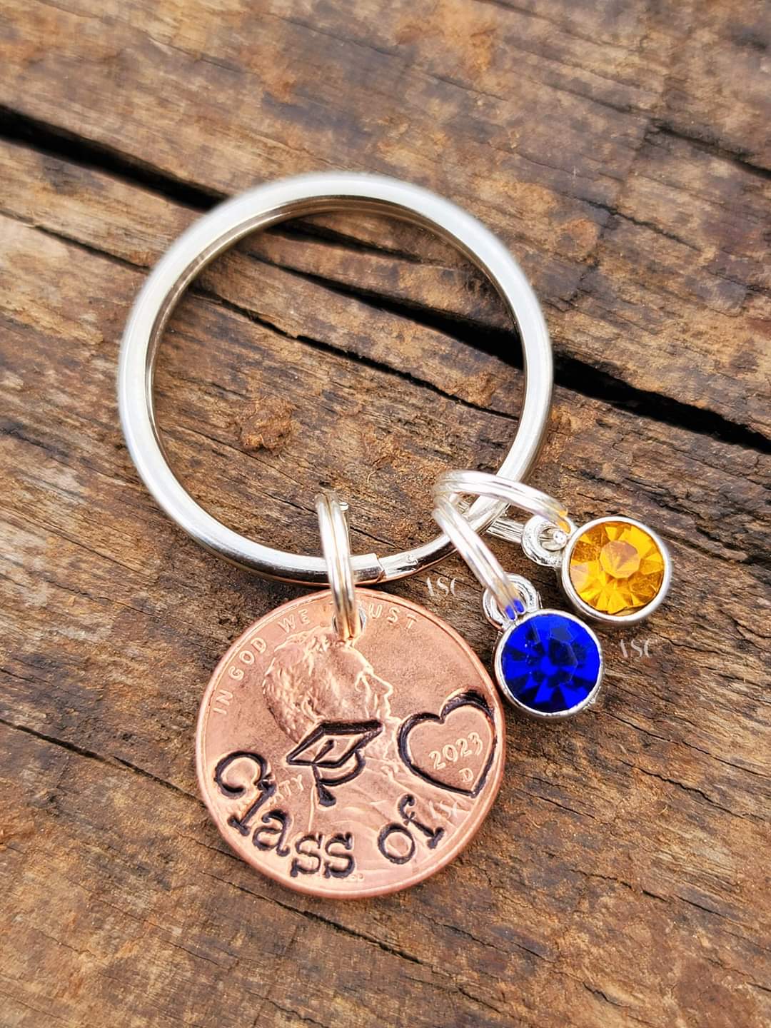 " CLASS OF " Grad Keyring