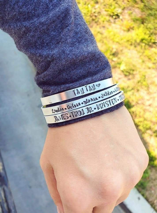 Cuff Bracelet - Aluminum